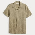 thumbnail image 3 of Men's Thomas Sterling Textured Button Down Shirt Color: Tan Crosshatch Size: XL, 3 of 4