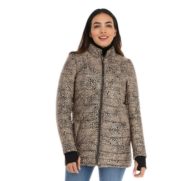 Chamarra larga capetonada estampada SHYLA T51035/TrendyGirl/Chamarra