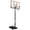 Black+Orange, variant on Basketball Hoop Poolside Basketball Hoop Portable Swimming Pool Basketball System Height Adjustable 3.1ft-4.7ft with 36" Backboard for Indoor Outdoor Use Blue,Basketball Goal