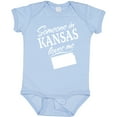 thumbnail image 3 of Inktastic Someone in Kansas Loves Me Boys or Girls Baby Bodysuit, 3 of 5