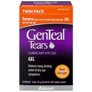 GenTeal Tears Lubricant Eye Gel Severe Dry Eye Symptom Relief - 2 PK