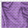 thumbnail image 4 of Soimoi Purple Velvet Fabric Bouquet Floral Fabric Prints By Yard 58 Inch Wide, 4 of 5