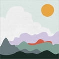 thumbnail image 2 of Great Art Now Mountainous I by Sara Zieve Miller, Framed Wall Art, 17.5W x 17.5H, 2 of 2
