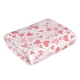 thumbnail image 3 of Bingfone Cute Hand Drawn Hearts Ultra Absorbent & Soft Hand Towels For Bath, Hand, Face, Gym And Spa-27.5x16in, 3 of 9