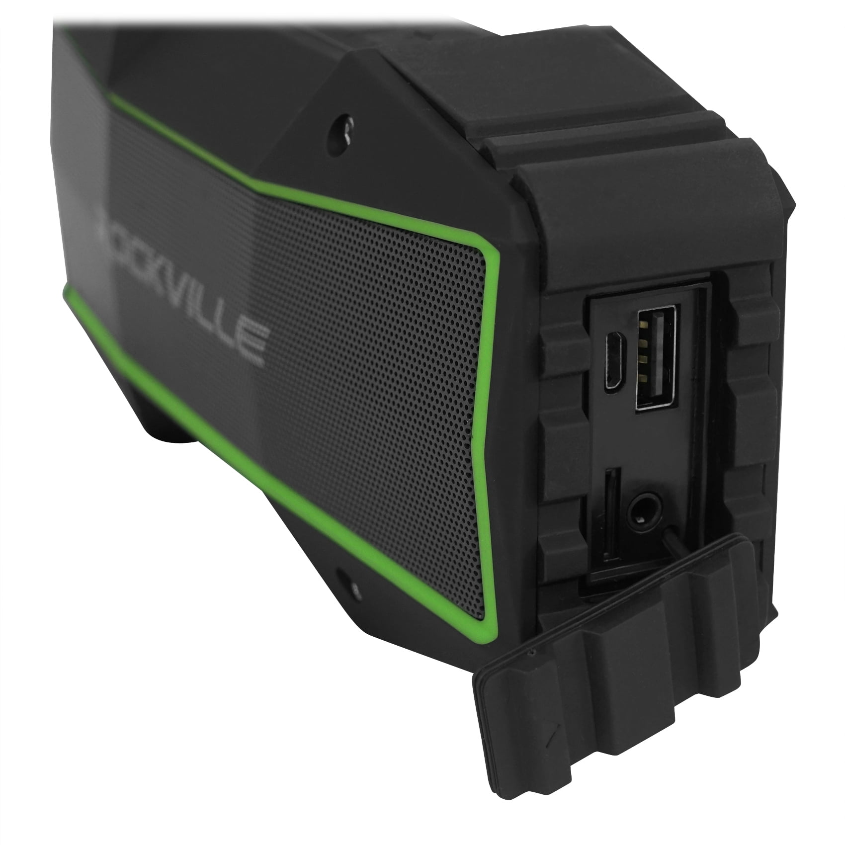 (2) Rockville ROCK EVERYWHERE Portable Bluetooth Speakers Wireless Stereo Sound