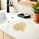 thumbnail image 3 of Skin Exfoliator Exfoliating Mitts for Washing Use 2Pcs Beige Bath Gloves, 3 of 5