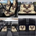 thumbnail image 2 of Yuyamidu Eagle Car Seat Covers Full Set of 15 Soft Car Carpet Mats Steering Wheel Cover Seat Belt Covers Cup Coasters Gear Shift Cover Hand Brake Cover, 2 of 6