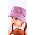 thumbnail image 2 of Shiny Floating Butterflies Dream -Baby Maxi Hat 1-3 Years (Violet), 2 of 2