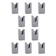 thumbnail image 3 of Seitruly Gel de sílice Soporte de almacenamiento de silicona multifuncional Varios teléfonos móviles La silicona es anticompresión Compacto gris 10Conjunto, 3 of 6