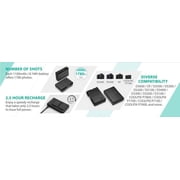 RAVPOWER RP-BC002 Battery Charger & 2 Rechargeable Li-ion Battery For Nikon PB28