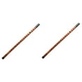thumbnail image 4 of WORGEOUS 2 pcs  Chinese Style Wooden Flute Introductory Flute for Beginners Student (F Key), 4 of 8