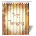 thumbnail image 1 of ABPHQTO Happy Thanksgiving Day Paneles de madera rústica Tela Baño Decoración Cortina de ducha Set con ganchos 150x180 cm, 1 of 2