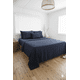 thumbnail image 1 of Juego de Sábanas Matrimonial 2800 Hilos Extra Suave Premium Textura Rayada Soft Nature, 1 of 5