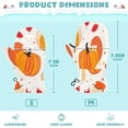 thumbnail image 3 of Cozy Kids Winter Gloves with Adjustable Fit,Autumn Thanksgiving Elements Perfect for Outdoor Fun, 3 of 7
