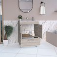 thumbnail image 2 of FM FURNITURE Otello Engineered Wood Single Bathroom Vanity in Gray, 2 of 7