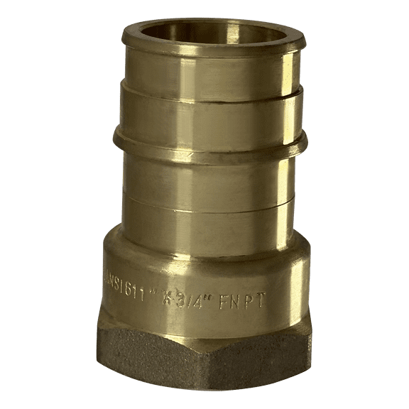 2 Pcs XFITTING Pex A 1 Inch x 3/4 Female NPT, 29-4-3=2XX