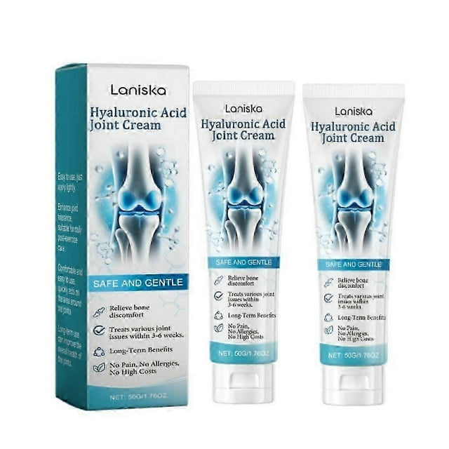 1-3X Hyaluronic Acid Joint Cream, Hyaluronic Acid Joint Massage Cream, Advanced Joint and Bone Massage Care Gel for Back, Neck, Hands, Knees