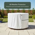 thumbnail image 4 of Covermates Outdoor Dining Set Cover - 60"DIA x 30"H, 900D Polyester, Weatherproof, 4 of 8