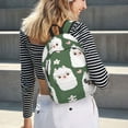 thumbnail image 7 of Balery Alpaca Faces Vintage Canvas Backpack for Men and Women - Large Capacity, Durable Travel Laptop Bag for School, Work, Hiking, and Outdoor Activities, 7 of 7