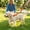 multicolor, variant on Stainless Steel Dog Tie Out Cable 2m Heavy Duty Outdoor Pet Tether with Snap Hooks for Small to Large Dogs, Silver