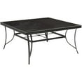 thumbnail image 4 of Hanover Traditions 9-Piece Aluminum Outdoor Dining Set, Natural Oat, 4 of 12