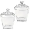 thumbnail image 1 of 2Pcs Glass Jar with Lid Snacks Storage Cans Container Candy Jar Biscuit Jars, 1 of 6