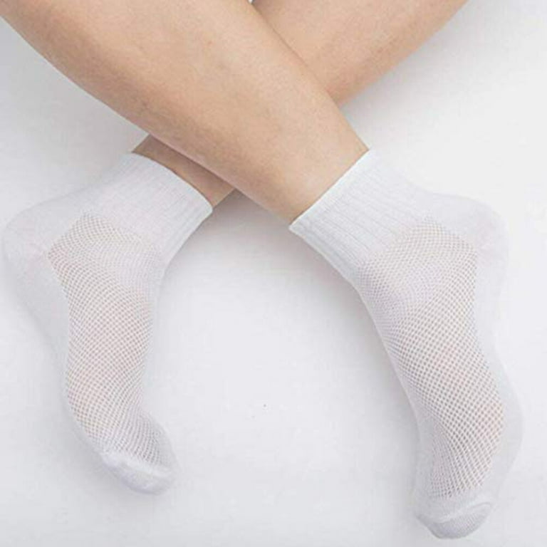 10 Pairs of Portable Disposable Breathable Replacing Stretchy Socks for  Business Travel(White)