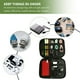 thumbnail image 3 of unbranded Bolsa Con Cierre Para Guardar Cables USB Y Accesorios Electrónicos Color Verde, 3 of 5