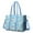 Corgi Footprint, variant on Teacher Tote Bag,Chihuahua and Pioneer Flower Teacher Utility Tote Bag,Large Work Tote Bags for Women with Multiple Pockets,Top Zipper Closure,13.8x10.6x6.7 Inch