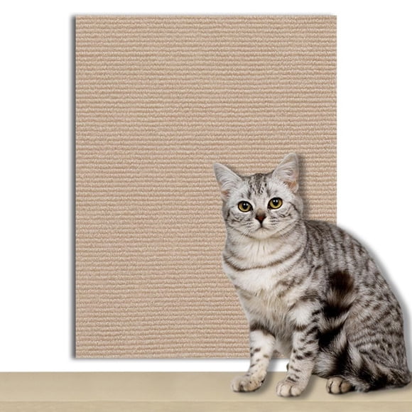 ¡Tapete de arañado para gatos DIY para sofá: Instalación fácil, reutilizable y protector de muebles!