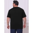thumbnail image 3 of DARING DIVA Men's 100% Cotton Short Sleeves T-Shirt XL Black, 3 of 7