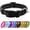 Black, variant on Minzimin Reflective Dog Collar, Soft Neoprene Padded Pet Collar with D Tag Ring, Adjustable for Small Dogs