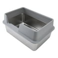 thumbnail image 1 of Cat Litter Box with High Enclosed Side,Stainless Steel Litter Box Stainless Steel Litter Box Enclosed Stainless Steel Large Cat Litter Box XL Litter Box for Multiple Cats, 1 of 7