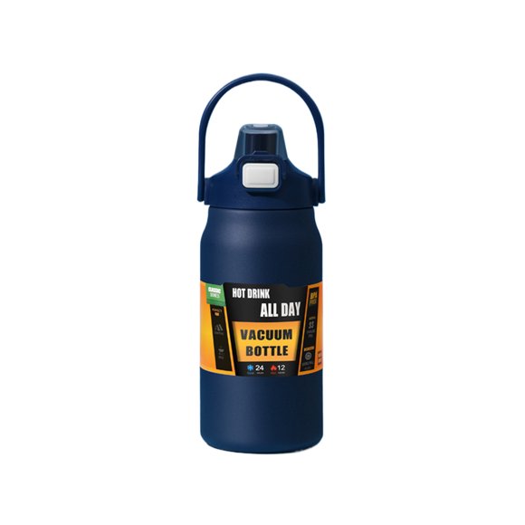 relayinert Takeya Water Bottle 40 Oz BPA-free And Eco-friendly Choice Coldest Water Bottle With Handle Stylish blue 1200ml
