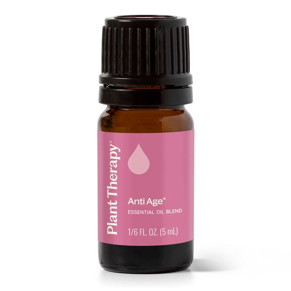 Plant Therapy Anti Age Essential Oil Blend 10 mL (1/3 oz) 100% Pure, Undiluted, Therapeutic Grade