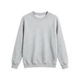 thumbnail image 7 of Nestiefly Oversized Crewneck Sweatshirt Women Fleece Long Sleeve No Hood Pullover Fall Casual Sweat Shirts Gray XL, 7 of 7