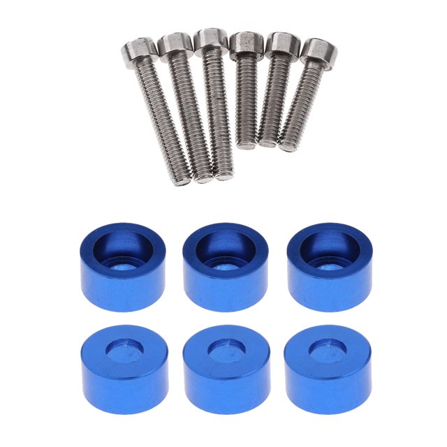 Perno prisionero del colector de admisión de del motor M6 de 6 piezas para Azul Sunnimix Motores Arandela de tornillo