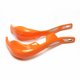 thumbnail image 5 of 2 Piezas Aleación 7/8 Pulgadas 1-1 / 8 Pulgadas Dirt Bike ATV Motocicleta Guardias de Mano naranja Cola Handguard tapa, 5 of 7