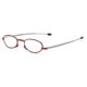 thumbnail image 2 of CHAO Gafas de lectura plegables unisex antiazules, gafas plegables telescópicas, regalo para personas mayores, 400 grados, color rojo, 2 of 5