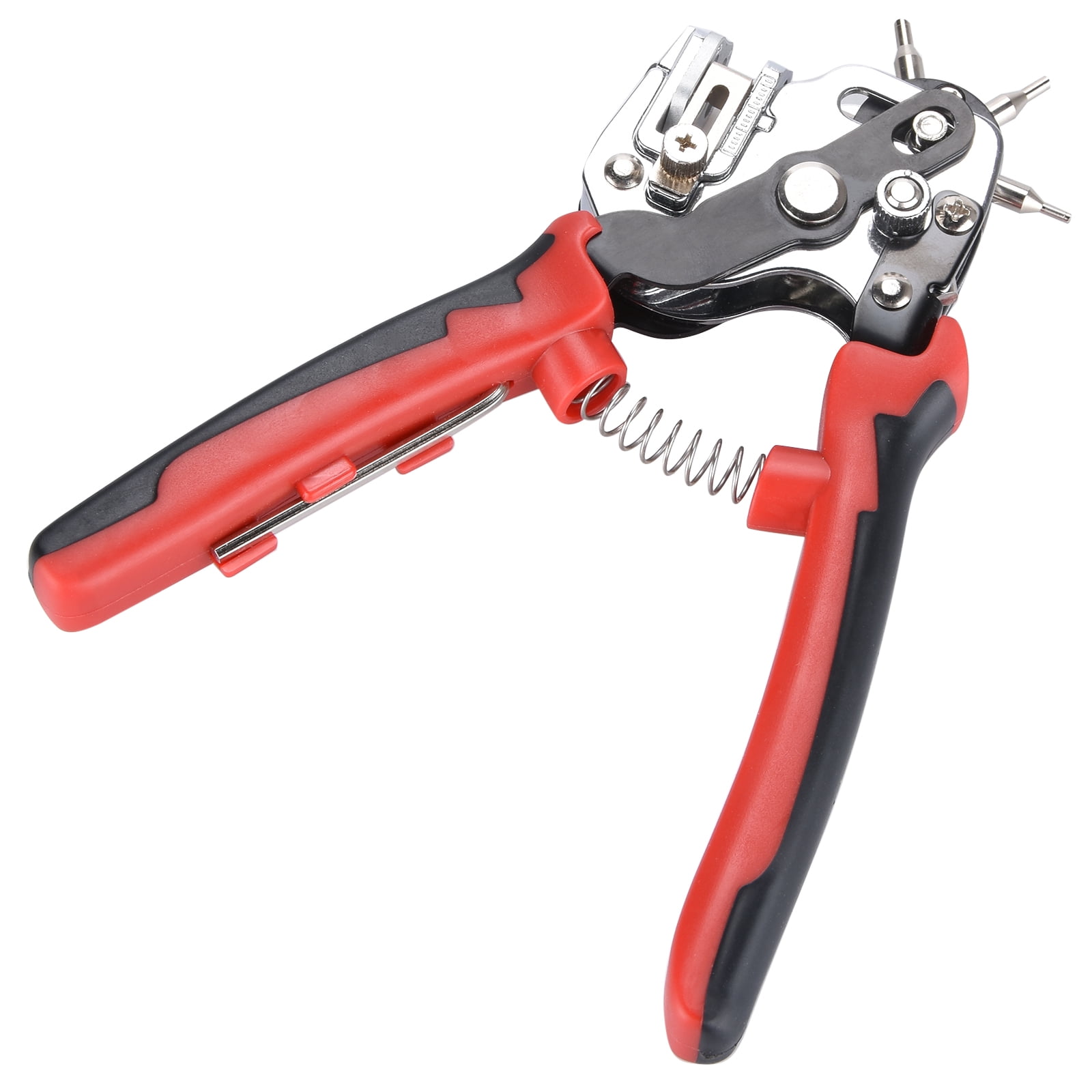 6 Multi-Hole Sizes Belt Hole Puncher Leather Single Hole Punch Tool TAPDRA Spare Part