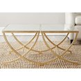 thumbnail image 3 of Safavieh Maureen Iron and Mirror Accent Table in Gold, 3 of 5
