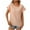 #69-Orange, variant on Staron Clearance Womens Loose Summer Tops Spring Solid Crew Neck Blouses Basic Trendy Clothes Spring Summer Shirts Ruffle Short Sleeve Eyelet Tops White S