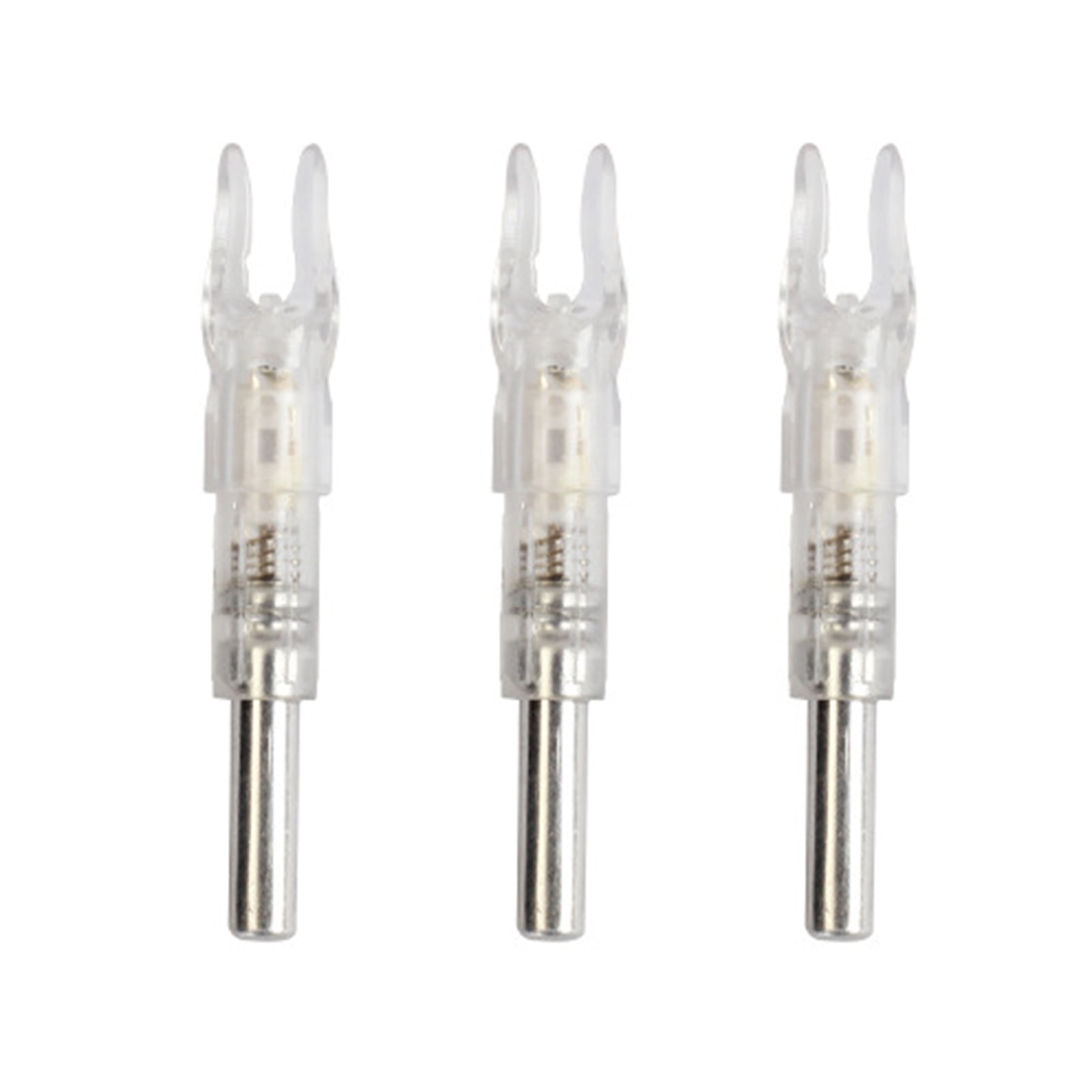 Mightlink 3Pcs Hunting Lighted Nocks UltraBright NonGlaring Battery