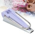 thumbnail image 4 of Bias Tape Maker Kit, Convenient Bias Binding Maker Practical  For Leather Crafts For Tailoring Patchwork For DIY For General Purpose 6MM Green,9MM Purple,12MM Yellow,18MM Pink,25MM, 4 of 8