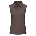 thumbnail image 6 of LoTiSee Women's Sleeveless Golf Shirt – Quick-Dry Collared Athletic Tank Top with Quarter Zip for Sports & Casual Wear, 6 of 6