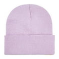 thumbnail image 2 of Unisex Ribbed Knit Beanie Stretch Warm Winter Hat for Cold Weather Activities, 2 of 7