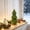 Green, variant on Gqtwoy 10.6 Inch Woven Imitation Rattan Christmas Tree, 3 Layer Tabletop Tree with Steel Base, Rustic Mantel Shelf Centerpiece Decor, Perfect for Christmas Decoration
