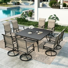Swivel Rockers Montclair Piece Dining Set Hanover Montclair