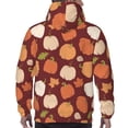 thumbnail image 5 of Hoodies for Men - Happy Thanksgiving Day Long Sleeve Comfrt Men'S Fashion Hoodies & Sweatshirts, Sweatshirts for Men Hoodies Pullover Clothing Clothes with Pouch, 5 of 7
