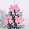 thumbnail image 6 of Cheapark Christmas Tree Topper Bow - Festive Decor for Indoor/Outdoor Parties & Home, Enhances Xmas Tree Peak Ambiance, 6 of 7